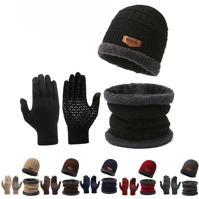 Men's Windproof Hat Outdoor Tr - Muffler Men Wool ulasan dan harga