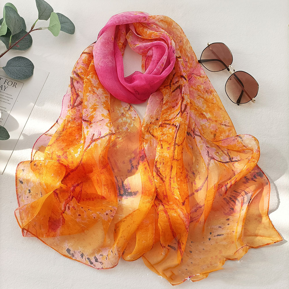 New Fashion Life Tree Chiffon  - Face Scarf Mask ulasan dan harga